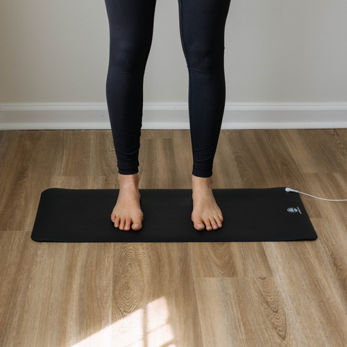 EarthGround Grounding Mat with free tester for natural wellness and better sleep through grounding technology
